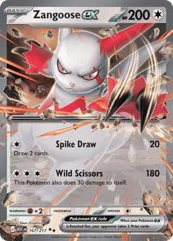 Zangoose ex Normal - Ascended Heroes