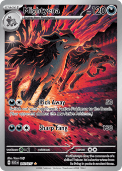 Mightyena Normal - Ascended Heroes
