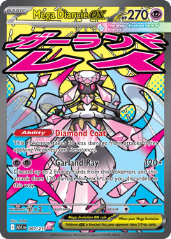 Mega Diancie ex Normal - Ascended Heroes
