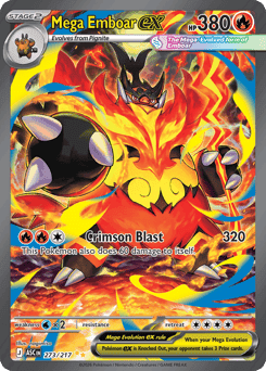Mega Emboar ex Normal - Ascended Heroes