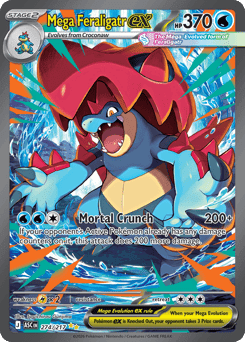Mega Feraligatr ex Normal - Ascended Heroes