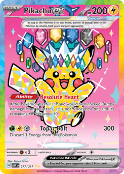 Pikachu ex Normal - Ascended Heroes
