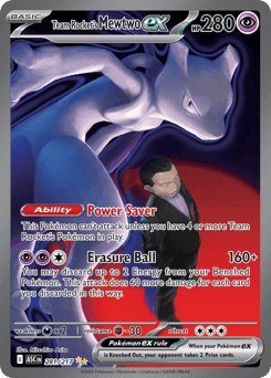 Team Rocket's Mewtwo ex Normal - Ascended Heroes